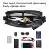 WEIXIER W126 Leisure Men Shoulder Bag Portable With USB Port Outdoor Messenger Bag(Black)