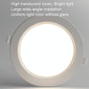 6 inch LED Recessed Indoor Lighting Downlight Round Energy Saving High Brightness Panel Lamp(Warm Light)