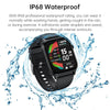 Bluetooth Talk HD Large Screen Heart Rate Oxygen Monitoring Multi-Sport Mode Smart Watch(Pink)