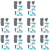 iPhone 14 Pro Max Motherboard Foam Pads & Graphite Stickers (10pcs)