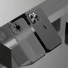 For iPhone 13 Honeycomb Hollow Heat Dissipation Phone Case(Grey)