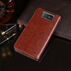 For Asus Zenfone 8 Flip idewei Crazy Horse Texture Horizontal Flip Leather Case with Holder & Card Slots & Wallet(Brown)