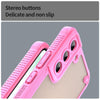 For Samsung Galaxy S22+ 5G Armor Glaze PC Hybrid TPU Phone Case(Pink)