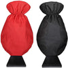 2pcs Winter Warm Car Snow Shoveling Gloves Deicing Snow Scraper(Black)