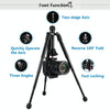 PULUZ  Pocket Mini Microspur Photos Magnesium Alloy Tripod Mount with 360 Degree Ball Head  for DSLR &  Digital Camera, Adjustable Height: 24.5-57cm, Load Max: 3kg