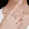 S925 Sterling Silver Ring Interstellar Journey Open Female Ring