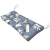 130 x 50cm Outdoor Home Patio Waterproof Sunscreen Bench Cushion, Color: Gray Leaf