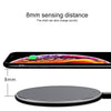 ZEQI W11 10W Smart Cooling Non-slip Aluminum Alloy Wireless Charger