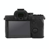 For Sony ILCE7RM5 / A7R5 Litchi Texture Soft Silicone Protective Case(Black)