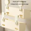 Suction Cup Wall Mounted Bathroom Shelf Drainage Detachable Storage Rack Hanging Basket, Style: 2 Layers Large Cream