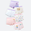 6pcs/set Children High Elastic Cartoon Printed Cotton Boxer Briefs, Size: XXL(T-6615 Girls)