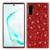 Plating Glittery Powder Shockproof TPU Case For Galaxy Note 10(Red)