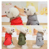 Small Dog Winter Coat with Hood, Green, Size M