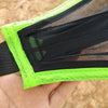 Aerial Multiplayer Triangle Hammock Folding Mesh Hammock Tree Tent,Size:  400x400x400cm Black