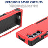 For Samsung Galaxy Z Fold6 5G 2 in 1 PC + TPU Phone Case(Red)