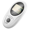 3D All Dimensional Waterproof Multifunction Digital Electronic Pedometer Step Counter(White)