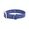 Small Blue PVC Dog Collar - Waterproof & Durable