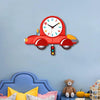 Cartoon Shake Wall Clock Children Room Decoration Wall Clock (Car)