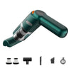 KBN-010 10000Pa Powerful Car Cordless Vacuum Cleaner Handheld Cleaning Tool, Spec:Premium Version(Dark Green)