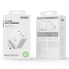 DUZZONA T9 65W Dual USB-C / Type-C+USB GaN Fast Charger, Specification:UK Plug