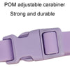 Waterproof Dog Collar, Adjustable, Purple, Medium