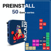 Arcade Box 256G Wireless Video Game Machine Box 4K HD Display For PS1/PSP/N64/DC, EU Plug