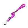 Reflective Dog Lead, Purple, Adjustable, Soft Handle - Glow Castle
