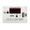 12V Car Color Display Audio Bluetooth MP3 Decoder Board(White)