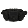 D05 Outdoor Sports Waterproof Waist Bag Fishing Multifunctional Chest Bag, Size: Free Size(Black)
