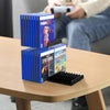 Game Card CD Disk Storage Bracket Wall Mounted Storage CD Case(Black)