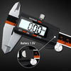 0-150mm Plastic Meter Stainless Steel Body Digital Display Electronic High-Precision Vernier Caliper, Specification: 3 Units of mm/in/f