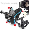TUYU Motorcycle Helmet Chin Action Camera Mobile Phone Mounting Bracket Black Bracket+Mobile Phone Clip