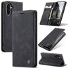 For Samsung Galaxy A36 CaseMe 013 Multifunctional Horizontal Flip Leather Phone Case(Black)