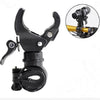 3 PCS Bicycle 360 Degree Rotating Lamp Holder Lamp Clip(Black)