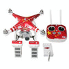 4D Imitation Carbon Fiber PVC Water Resistance Sticker Kit for DJI Phantom 3 Quadcopter & Remote Controller & Battery(Chinese Flag Pattern)