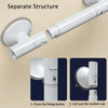 Heavy Duty Separate Design Shower Handles for Elderly with Luminous 35cm Suction Cup