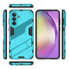 For Samsung Galaxy A56 5G Punk Armor 2 in 1 PC + TPU Shockproof Phone Case with Invisible Holder(Blue)