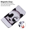 For Realme 13+ Global Coloured Drawing Flip Leather Phone Case(Panda)