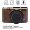 PULUZ Soft Silicone Protective Case for Sony RX100 III / IV / V(Coffee)