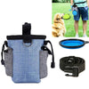 Dog Treat Training Bag with Bowl & Poo Bag Dispenser