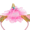 Cartoon Headband Children Birthday Festival Party Hair Accessories(Blue 1)