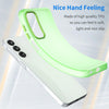 For Samsung Galaxy A16 4G Frosted Translucent TPU Hybrid PC Full Coverage Phone Case(Green)