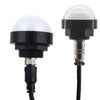 24V Safety Three-Color Warning Light Alarm LED Hemispherical Waterproof Indicator(Style 1)
