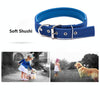 Soft Padded Pet Collar, Blue, 1.5cm x 39cm, Small Dogs/Cats