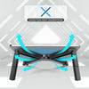X1 Plastic Silicone Non-Slip Foldable Laptop Stand(White)