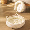 Cotton Rope Cat & Dog Bed, 30cm, White