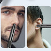 Electric Nose Hair Clipper Rechargeable Washable Portable Travel  Trimmer(Black)