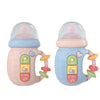 Early Education Baby Toy Newborn Light And Music Electric Comfort Milk Bottle Rattle(Pink)