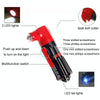 8 in 1 Multifunctional Car Safety Hammer with Screwdriver Flashlight
