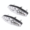 2 PCS KC-WD-NEW-3X Motorcycle LED Brake Light Running Lamp (Transparent)
